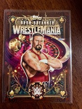 2026 Bron Breakker Wrestlemania 42 WWE World Exclusive Topps #14/25