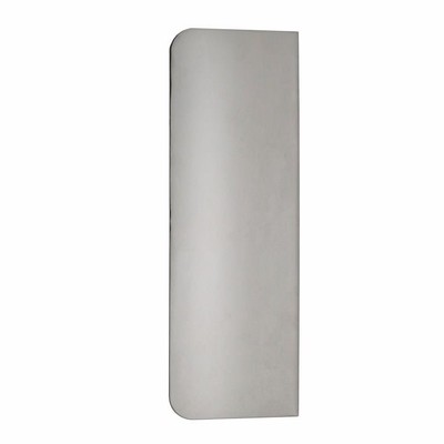 Tortendekorationswerkzeug Seitenschaber Edelstahl hoch 250 x 88 mm Sugarcraft