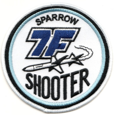 3.5'' SPARROW 7F SHOOTER MILITARY EMBROIDERED PATCH