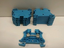 LOT OF (11) NEW OLD STOCK! WEIDMULLER 600V TERMINAL BLOCKS WDU-4