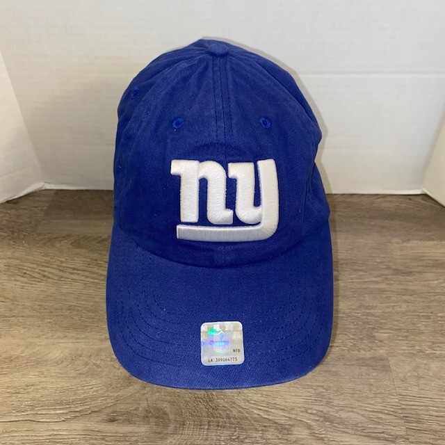 Idegy New York Giants NY NFL Football Blue Strapback Cap Hat