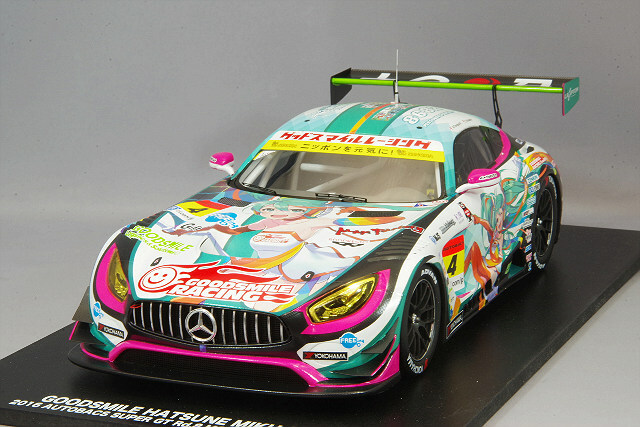 1/18 Spark Goodsmile Racing Hatsune Miku Mercedes AMG 2016 1/18 Spark Goodsmile Racing Hatsune Miku Mercedes AMG 2016