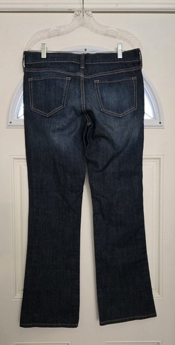 Old Navy The Flirt Jeans Women 8 Stretch Straight Leg Zip Pockets Denim NWOT - Foto 2 di 16