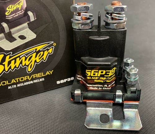Stinger SGP38 80 AMP Isolatore batteria e relè 12 Volt sostituisce Viair 93980 - Foto 2 di 13