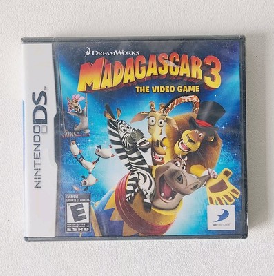 Madagascar 3: The Video Game (Nintendo DS, 2012) - SEALED! Video Game