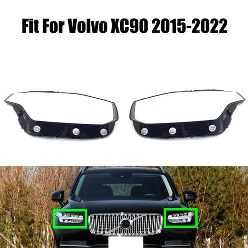 Couvercle De Phare Avant Pour Volvo XC90 2015-2022 - Protection En Polycarbonate Transparent, Anti-rayures Et UV