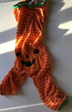NWOT Halloween Pumpkin Dog M or XL Matching Family Pajamas Orange
