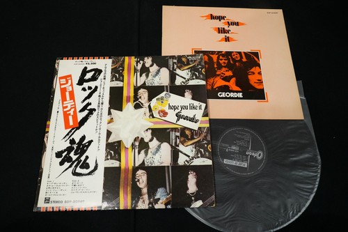 GEORDIE BRIAN JOHNSON AC/DC - HOPE YOU LIKE IT - JAPAN VINYL LP OBI EOP-80949