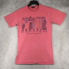 Sea Dog Sportswear Shirt Adult Small Pink Short Sleeve Western Women Graphic USA