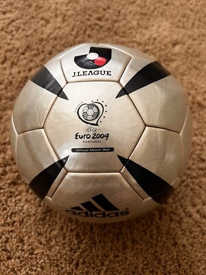 adidas Euro 2004 サッカーボール ロテイロ　サイン入り アディダス サッカーボール 5号球 ロテイロ 2004 UEFAユーロ