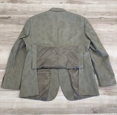 Sean John Camouflage Sports Coat Blazer Jacket Mens Extra Large - Picture 15 of 21