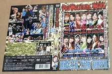 Hikaru Shida Ayoko Hamada 4 Autograph 2013 Pro Wrestling Wave DVD Photo Ohata