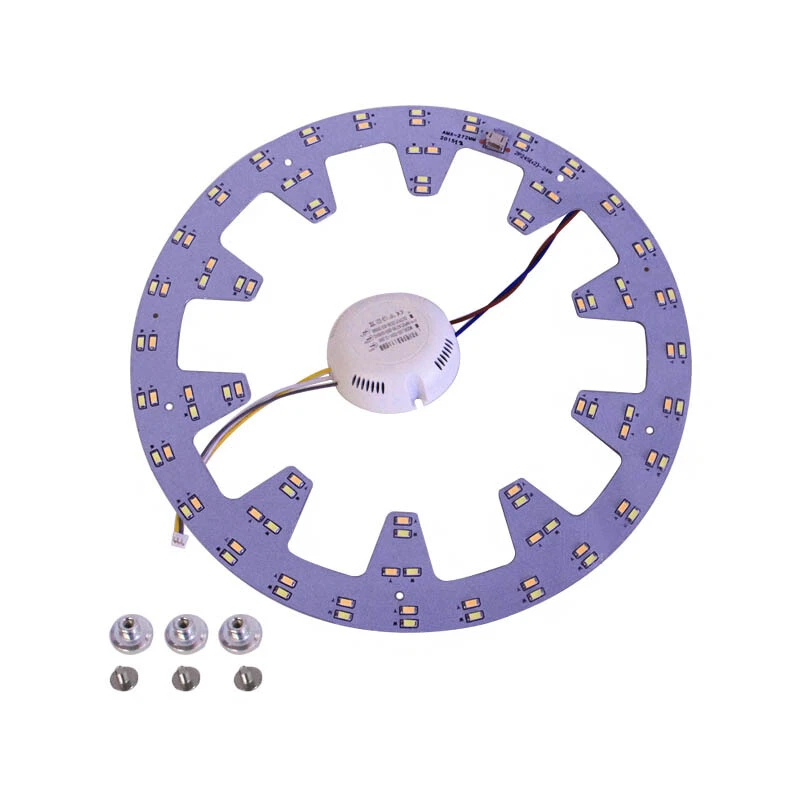 LED Ceiling Light 12W/18W/24W SMD5730 white / warm white AC 110 240V Panel lamp  - Image 2 of 4