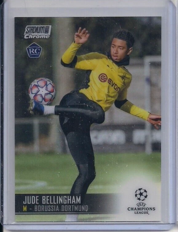 2020-21 Topps Stadium Club Chrome UCL Jude Bellingham #54 for sale
