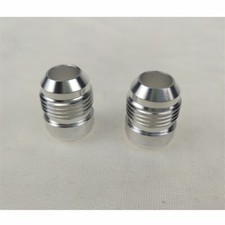 2pcs - 10 AN Aluminum Weld On Fitting Bung Male Adapter AN10