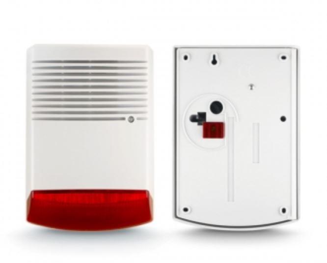 Produktbild von Shelly Sirene Amazon Blitz Sirene Verdrahtete Röhrenblitz Sirene, VBESTLIFE 120dB Lauter Außen 12 Volt Tonalarm Mit Blinkendem Rotem LED Licht Für Inländisches Sicherheitssystem Sirene 12v Alarmstufe Rot