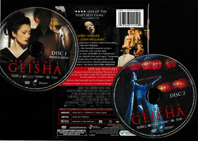 043396111592 Memoirs of a Geisha (DVD, 2006, 2-Disc Set