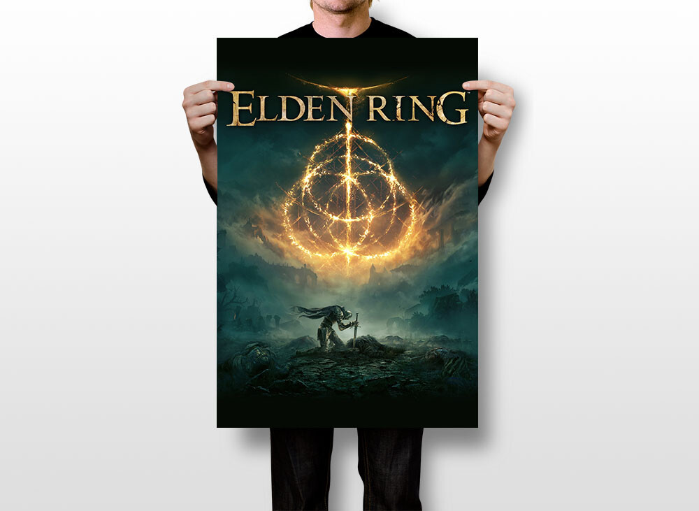 Elden Rings Video Game Action-Role Playing Wall Art Home Decor - POSTER 20"x30"