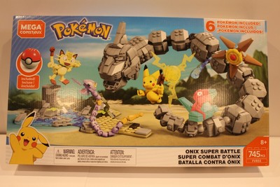 pokemon mega construx onix super battle