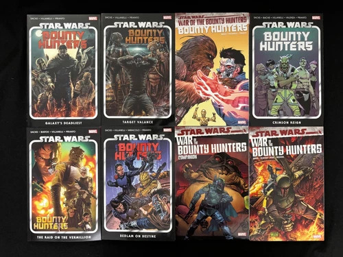 NEW* Star Wars: Bounty Hunters vol. 1-6, War of the Bounty Hunters, Companion