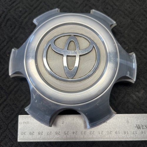 Wheel Center Hub Caps For Toyota Tacoma, Tundra, 4Runner – 6 Lugs, Fits 15\" & 16\" Rims (Set Of 4)