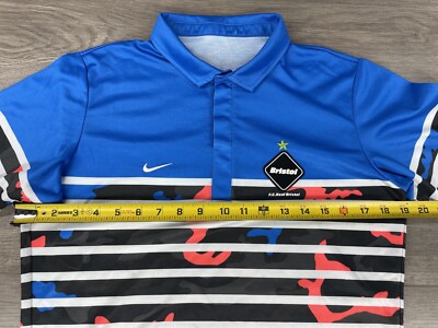 NIKE F.C. REAL BRISTOL DRI-FIT GAME JERSEY Men Size S Multicolor