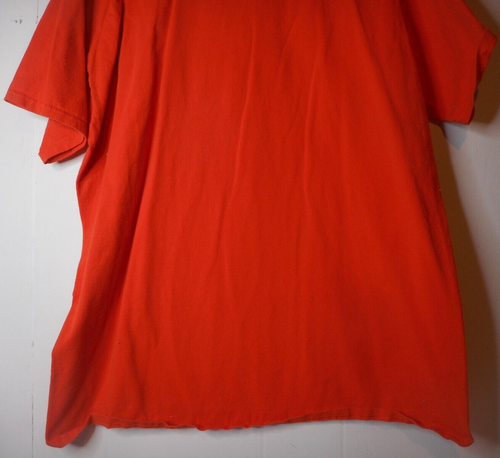 Jerzees Herren Tall XL Kurzarm T-Shirt Orange OZone Pioneer Leichtathletik Grafik - Bild 7 von 12