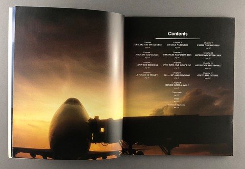 SINGAPORE AIRLINES SIA TAKE-OFF TO SUCCESS HISTORY BOOK 1990 SQ INC CONCORDE - Picture 2 of 12