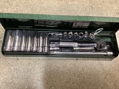SK Professional Hand Tools 21 Piece Set 1/4