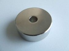 Magnes neodymowy Mocny magnes pierścieniowy Ø25, Ø30 N38 niklowany 11/16 kg Ilość do wyboru