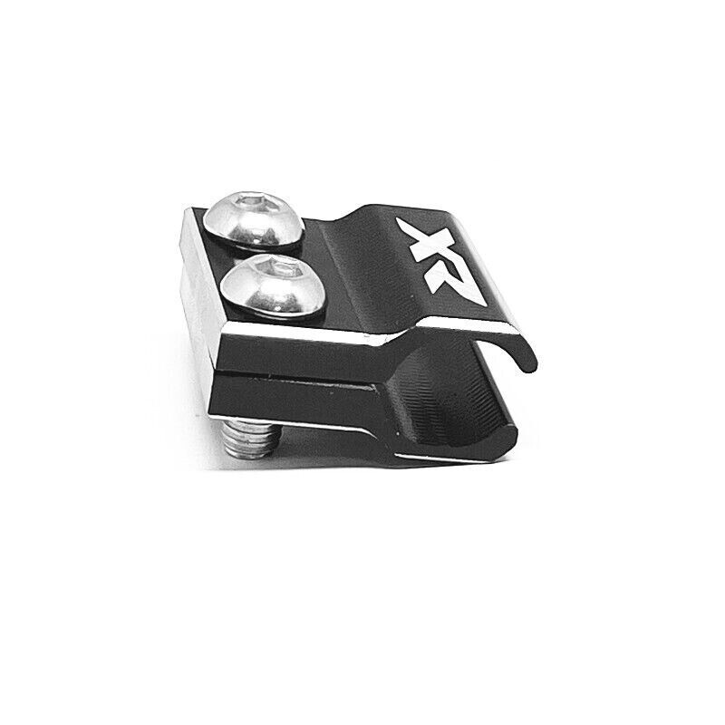 For HONDA XR250R/L XR400R XR600R XR650R Black Brake Hose Line Guide Clamp Kit