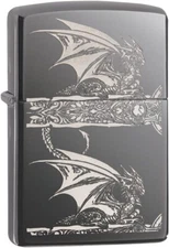 Zippo Anne Stokes Dragon Black Ice 28961