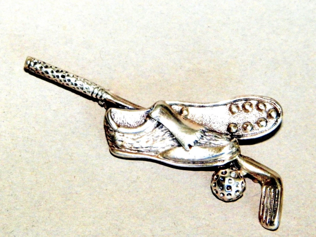 Golf brooch sale