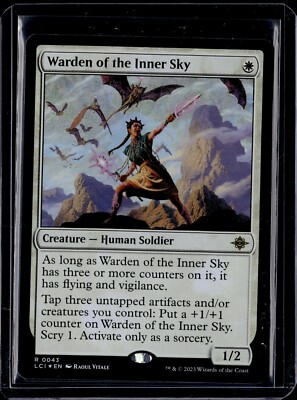 Warden of the Inner Sky - 43 - Foil - LCI - NM - MTG Magic the Gathering