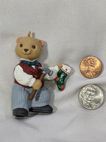 Hallmark Christmas Ornament Keepsake Papa Bearinger of Victoria Circle 1993 - Picture 8 of 8