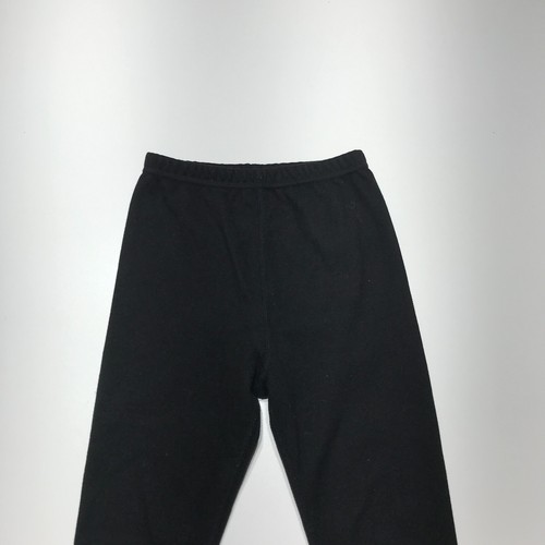 Unbranded Legging Girls Size 4 Black Pull On Snug-Fitting Stretch Elastic Waist - Picture 3 of 12