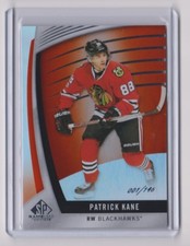 17-18 2017-18 SP Game Used Orange Rainbow 001/146 #55 Patrick Kane Blackhawks