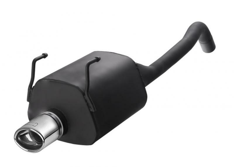 Silencieux Fiat 500 1.4i 1.2i avec embout ovale 95x65mm pour un flux régulé