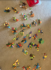 Huge Miniature Plastic Dino, dragon, tree, sn...