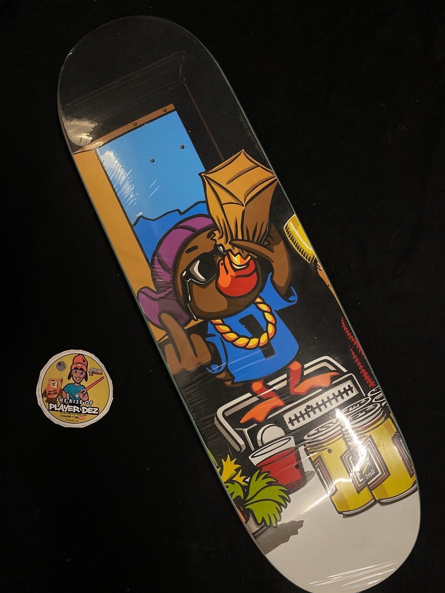 EXTREMELY RARE Last Supper Cliche FLOCKED Skateboard Deck Beer