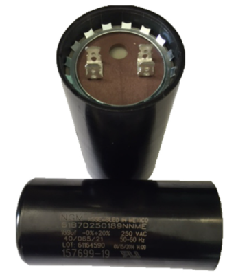 NGM 61B7D250189NNME, 157699-19 OEM START CAPACITOR, 189-227 MFD
