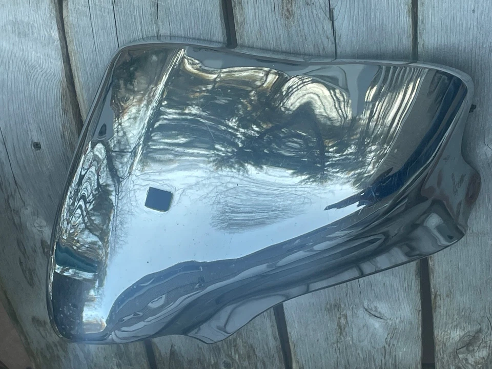 Chevy Impala Caprice BelAir Biscayne 1967 parachoques delantero extremo cromado izquierda izquierda LF OEM Foto 4 de 4