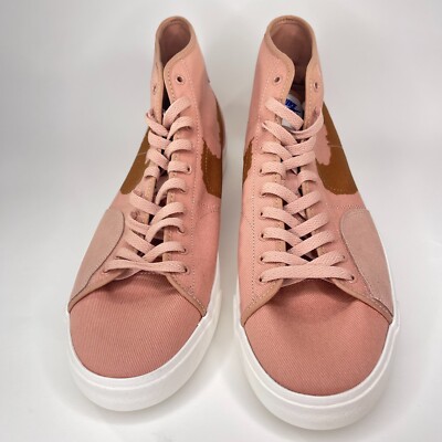 Nike Mens SB Blazer Court Mid Premium Rose Brown White Shoes Size 14 DM8553-601 Nike Mens SB Blazer Court Mid Premium Rose Brown White Shoes  main image 3