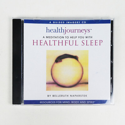 HEALTHFUL SLEEP Self Hypnosis CD Guided Imagery meditation Belleruth Naparstek