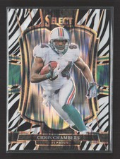 2026 Panini Select Prizm Chris Chambers #199 Zebra