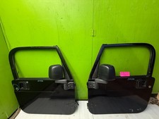 06 Jeep Wrangler Tj Lj Oem Full Hard Doors Complete Mirrors Black 97-06