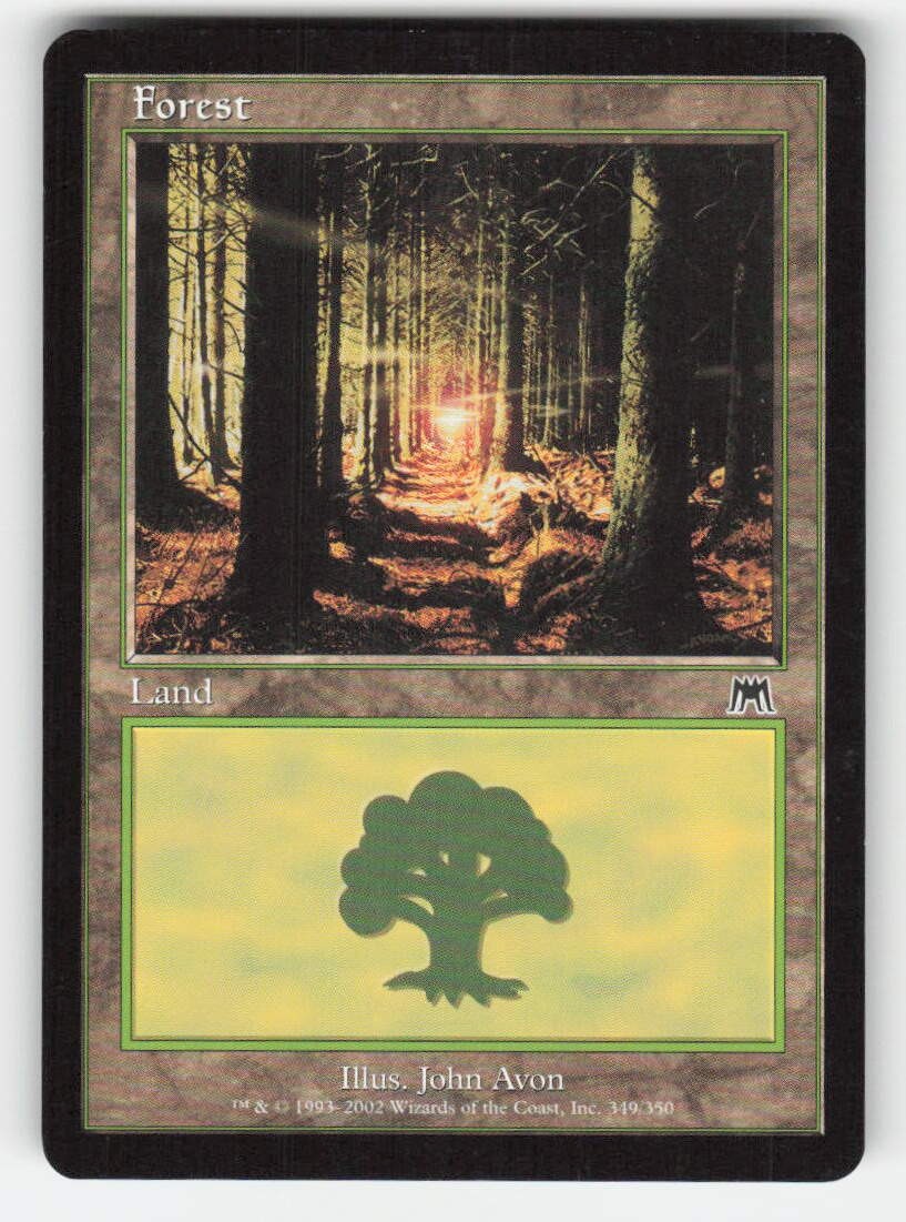 2002 Forest (349) Onslaught 349 MTG