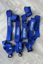 2 Sets SPARCO 6 Point Harness Racing Harness 3” Wide Motorsport
