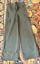 Rare 2003 Alexander McQueen Wide Leg Cargo Pants Unisex Archival Size 42