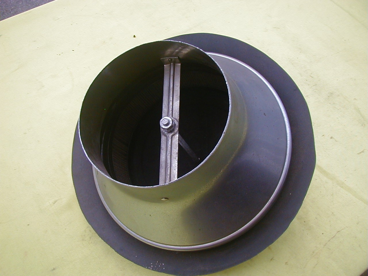 CUSTOM RAT ROD AIR CLEANER HOT ROD 4BBL 5” HOLE USES STANDARD FILTER